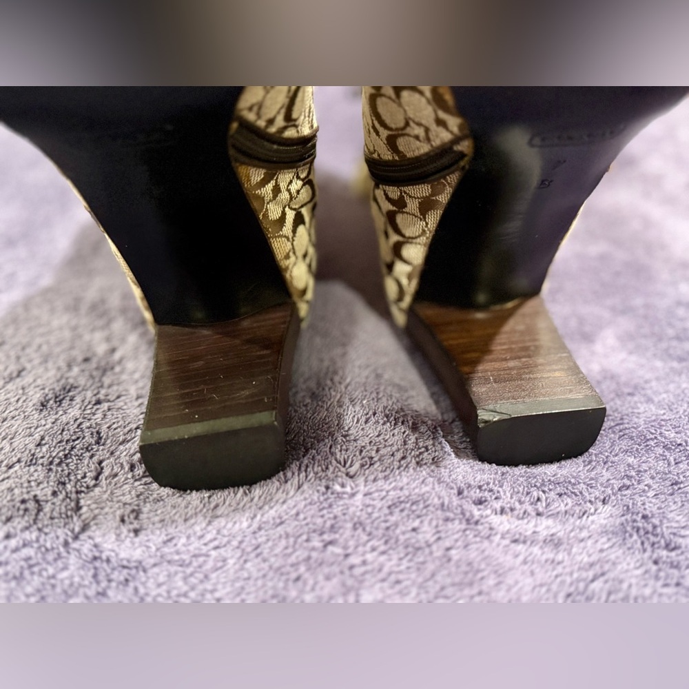 Coach Monogram Booties - Picture 6 of 10